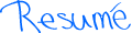 Resume